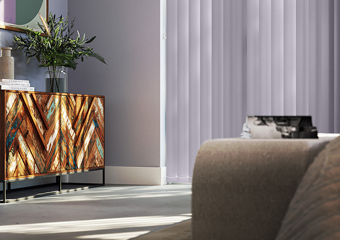 Trinity (Blackout), Lavender - Vertical Blind - Image 5